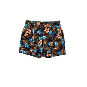 Lands End Womens Floral Print Pull-On Shorts S/P 1766